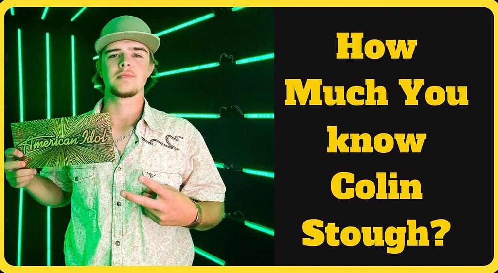 American Idol Contestant Colin Stough