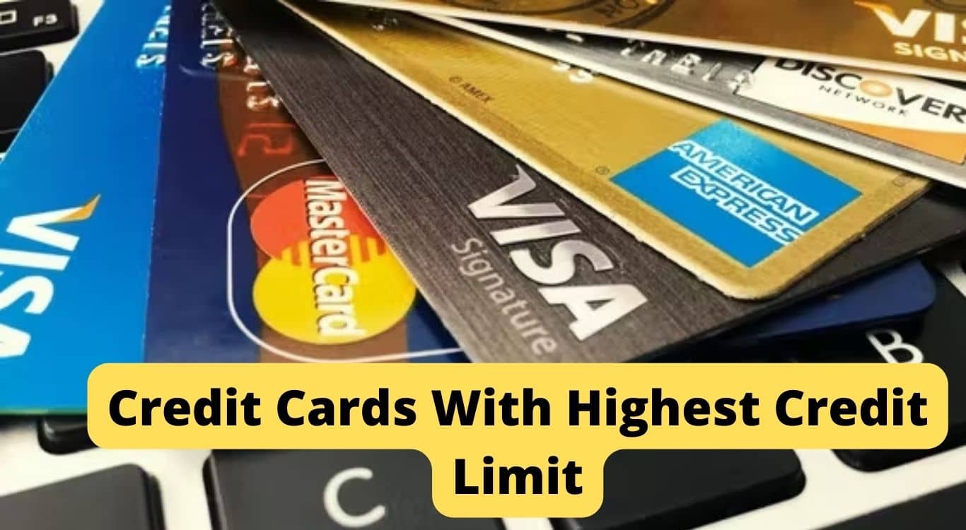 Credit Cards with max limit