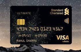 Best fuel credit card 2023- Standard Chartered Ultimate Card 